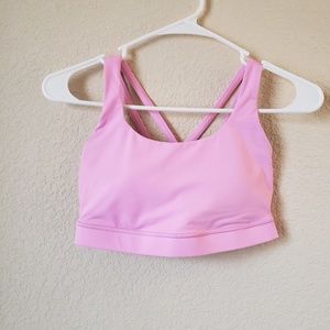 Lululemon Baby Pink Sports Bra Size 6